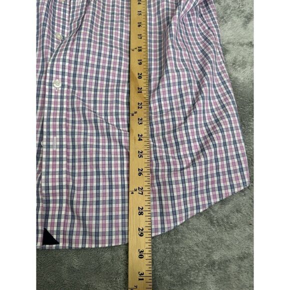 UNTUCKit Wrinkle Free Long Sleeve Button Down Shirt Men's Size XL Pink - Picture 8 of 8